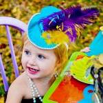 Rhinestone & Turquoise Blue..